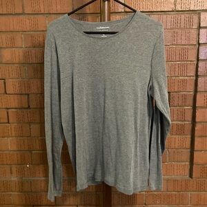 Croft & Barrow Light Gray Tee